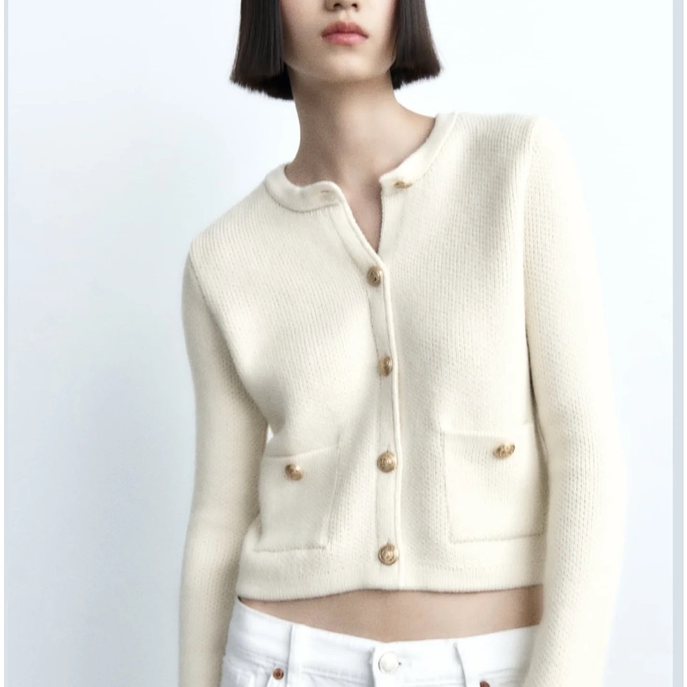 New Zara cardigan sweater size S
